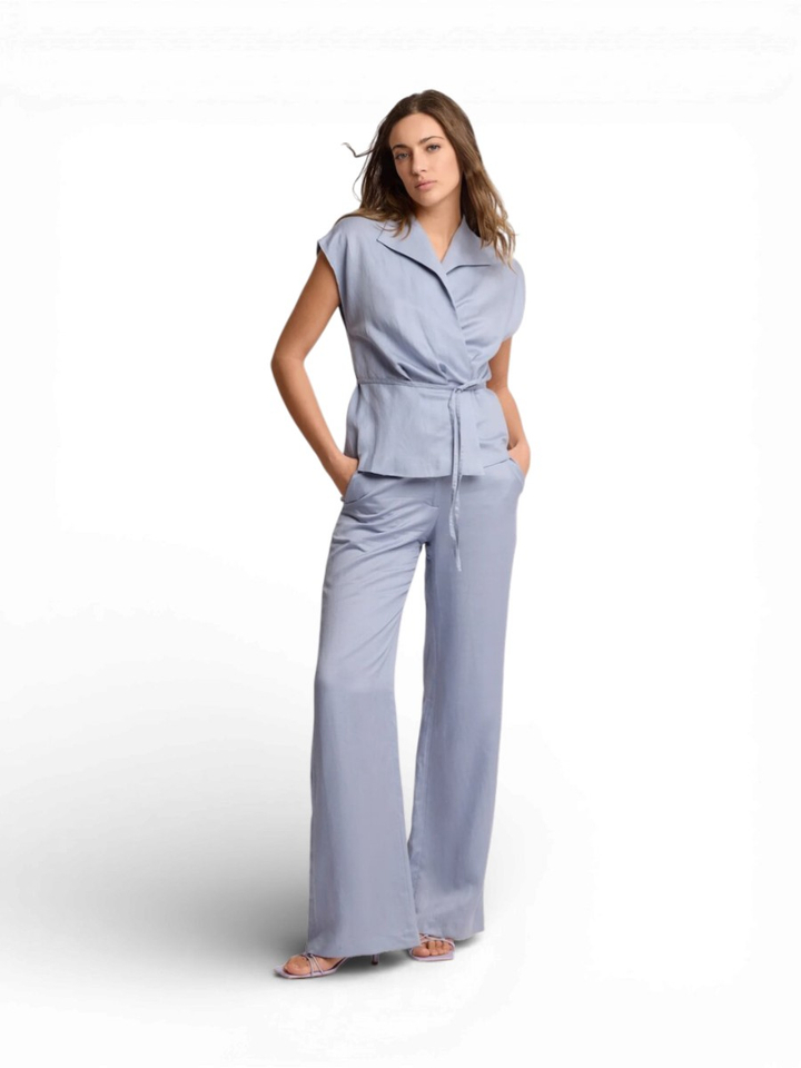 Lichtblauwe bloes Domma Kocca 