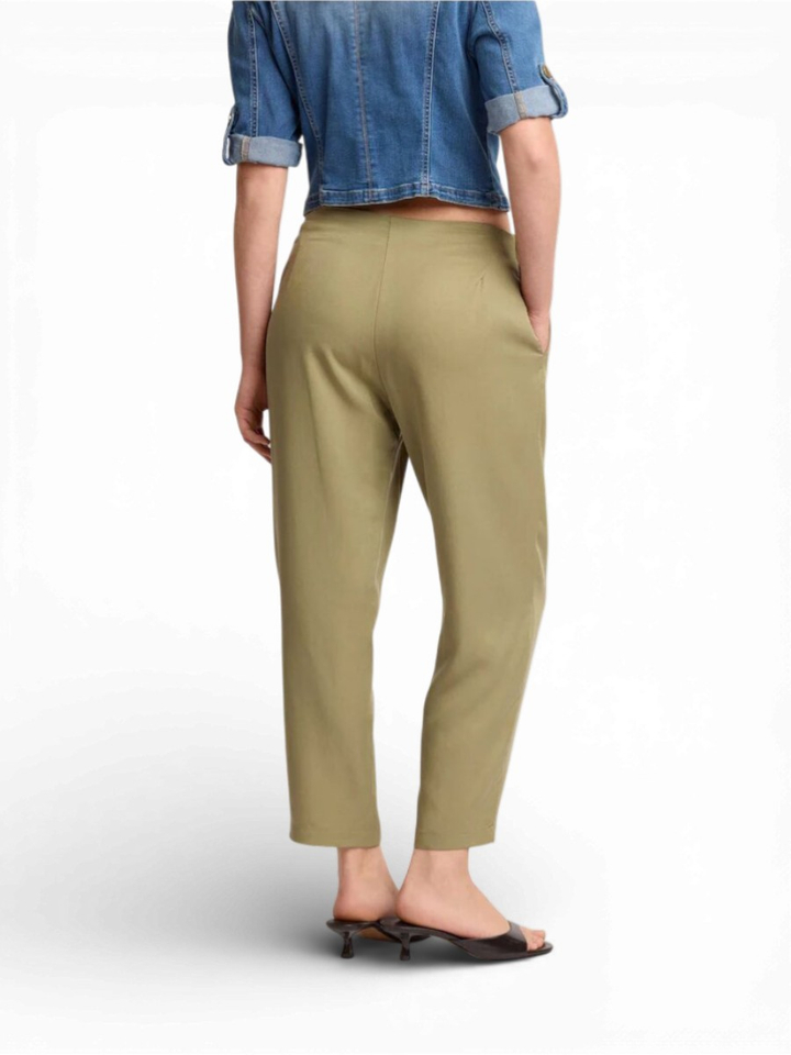 Groene losse broek Bernadet Kocca 