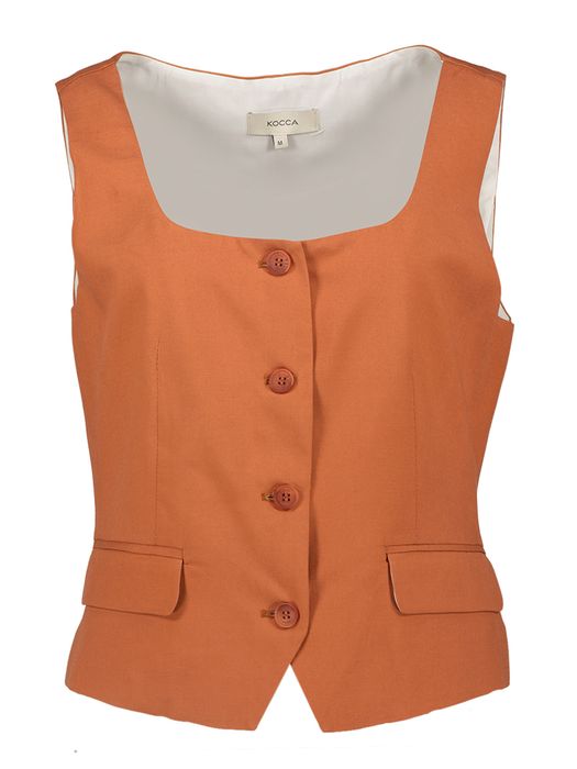 Roestkleurige ondervestje Mieze Kocca