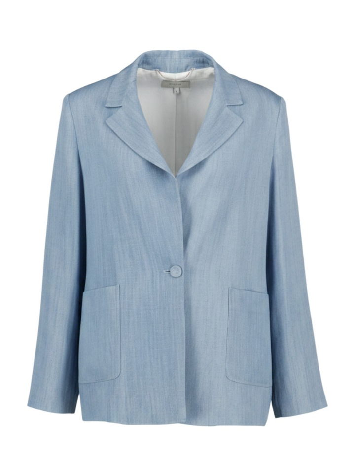 Blauwe blazer Arialdo Kocca