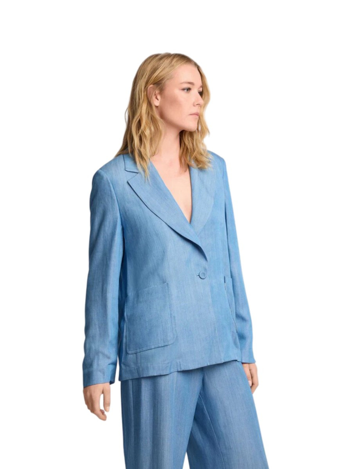 Blauwe blazer Arialdo Kocca