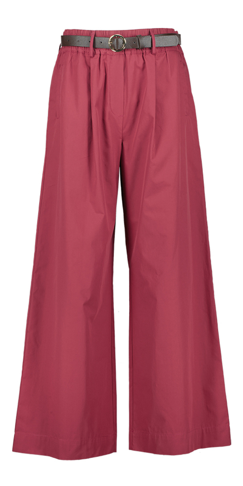 Bordeaux kleurige losse broek Magdalene Kocca