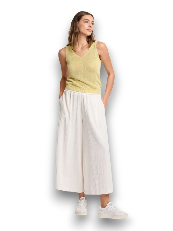 Gele top met glitter Euporo Kocca