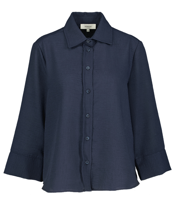 Donkerblauwe bloes Meure Kocca 