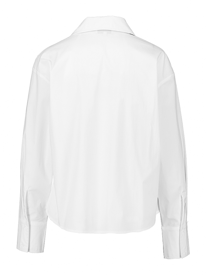 Witte blouse met knoopsluiting Godolia Kocca