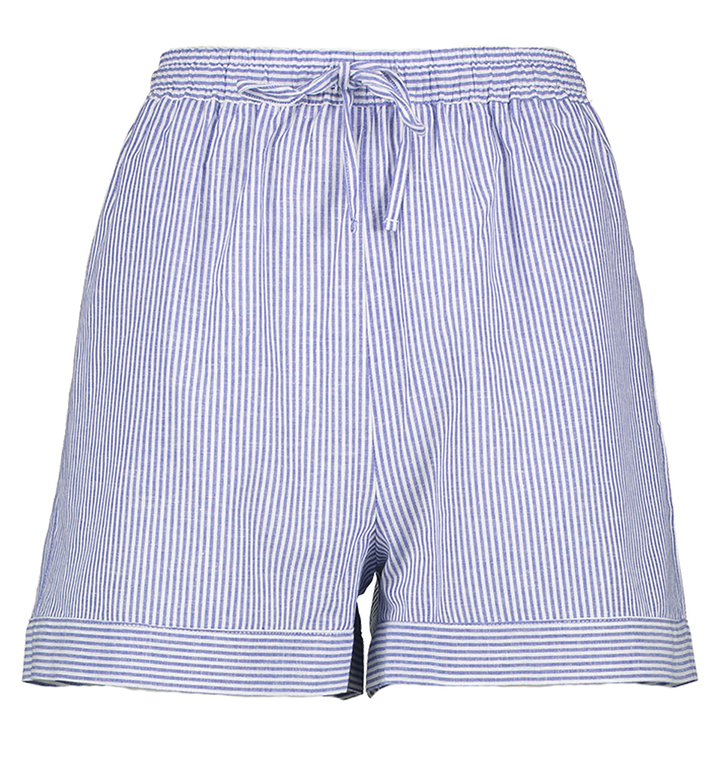 Blauwe gestreepte short Devesh Kocca