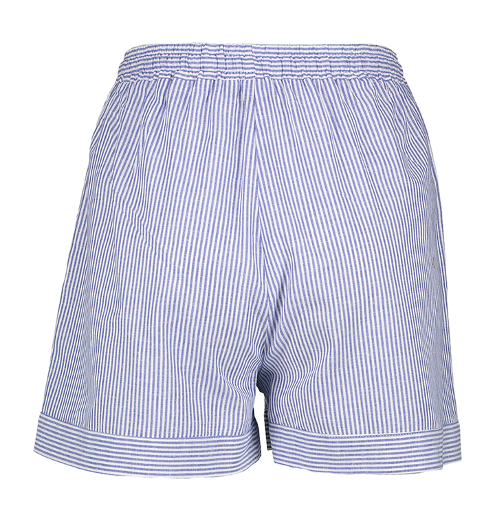 Blauwe gestreepte short Devesh Kocca