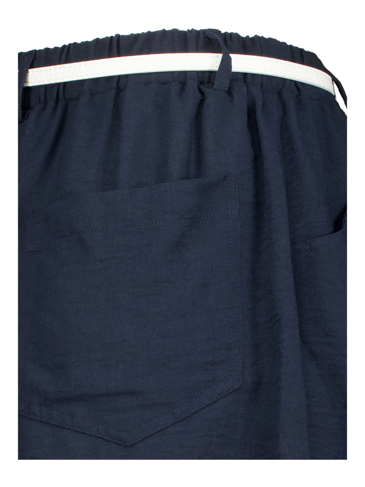 Donkerblauwe short Merino Kocca 