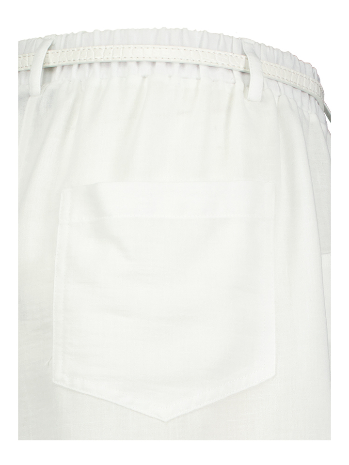 Witte short Merino Kocca