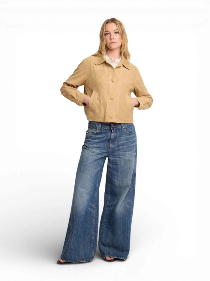 Beige kleurige vest Dulcine Kocca 