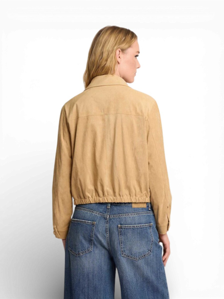 Beige kleurige vest Dulcine Kocca 