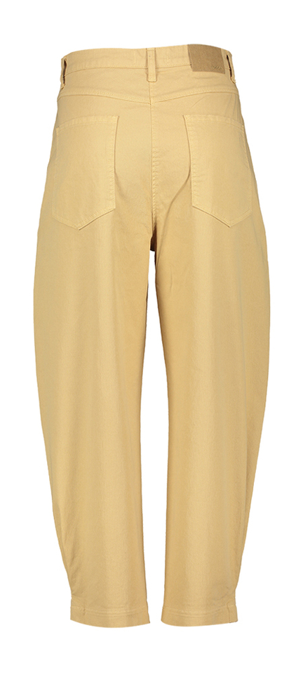 Beige katoenen broek Didacco Kocca 