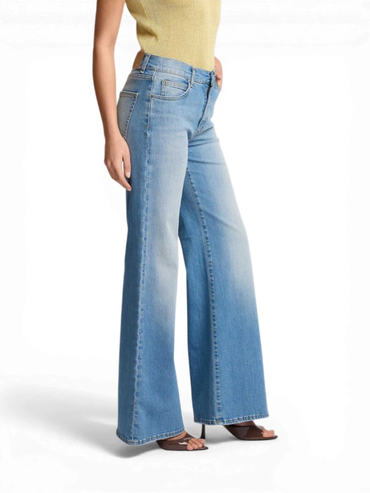 Blauwe bootcut jeans Kocca