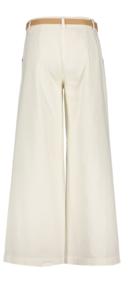Ecru lange broek Daval Kocca 