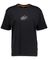 Zwarte t-shirt met witte tekening Boss Orange