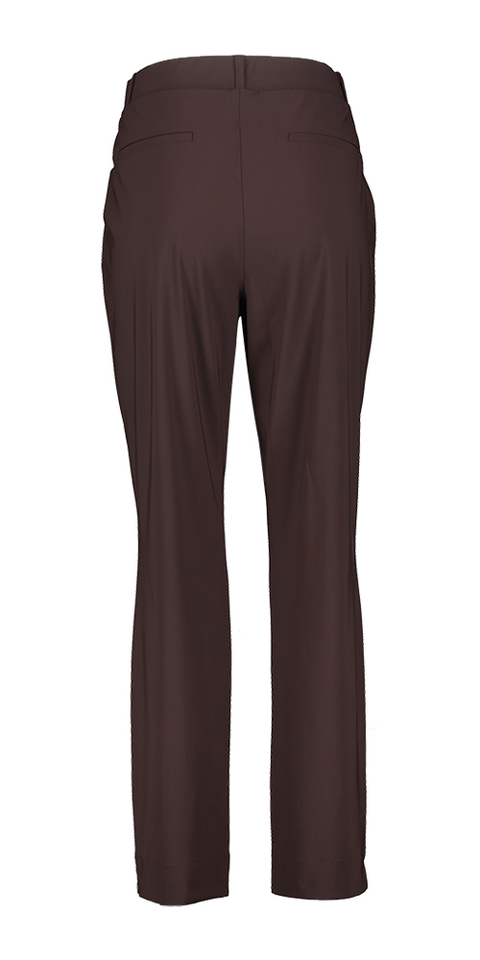 Bruine geklede broek Anne Studio Anneloes