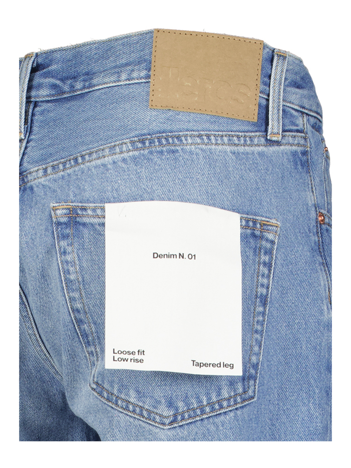 Blauwe loose fit jeans Percy Bellerose