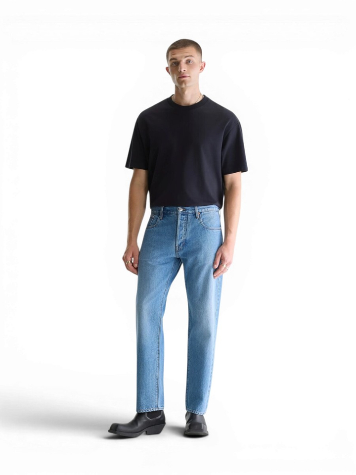 Blauwe loose fit jeans Percy Bellerose