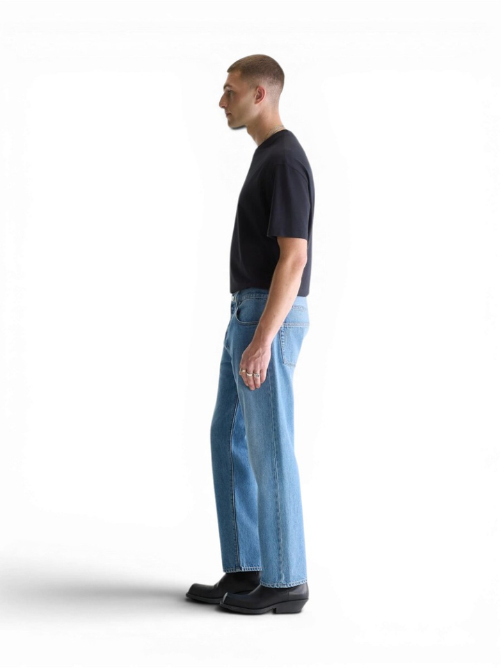 Blauwe loose fit jeans Percy Bellerose