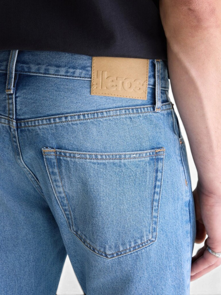 Blauwe loose fit jeans Percy Bellerose