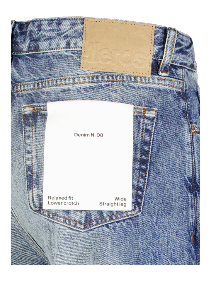 Blauwe loose fit jeans Point Bellerose