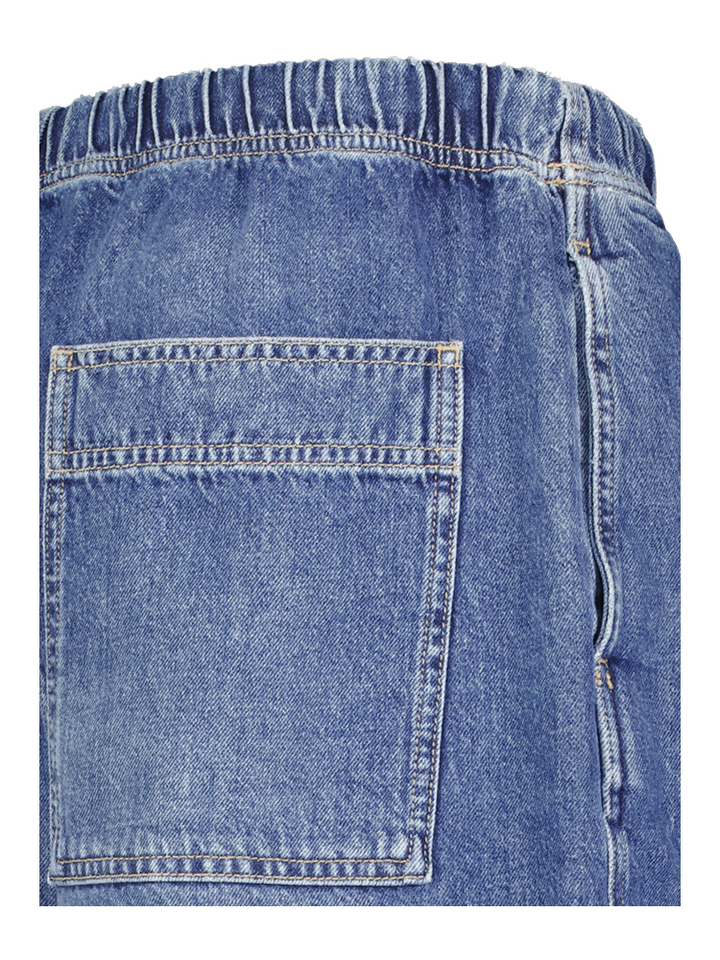 Blauwe loose fit jeans short Flanky Bellerose