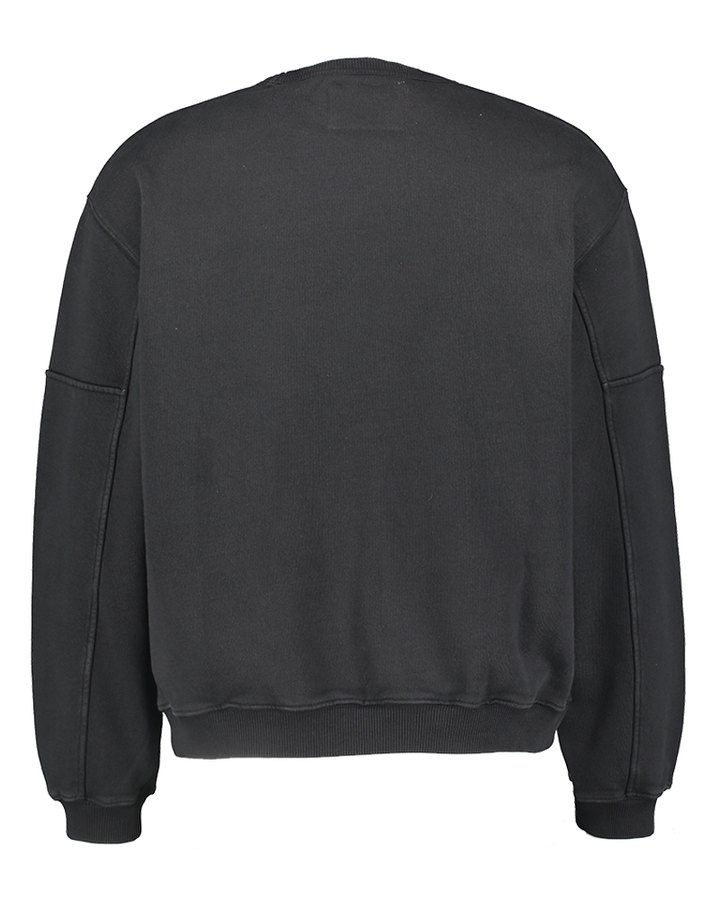 Donkerblauwe sweater met ronde hals Bellerose