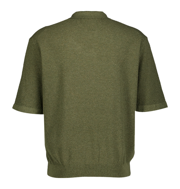 Groene polo met korte mouwen Bellerose 