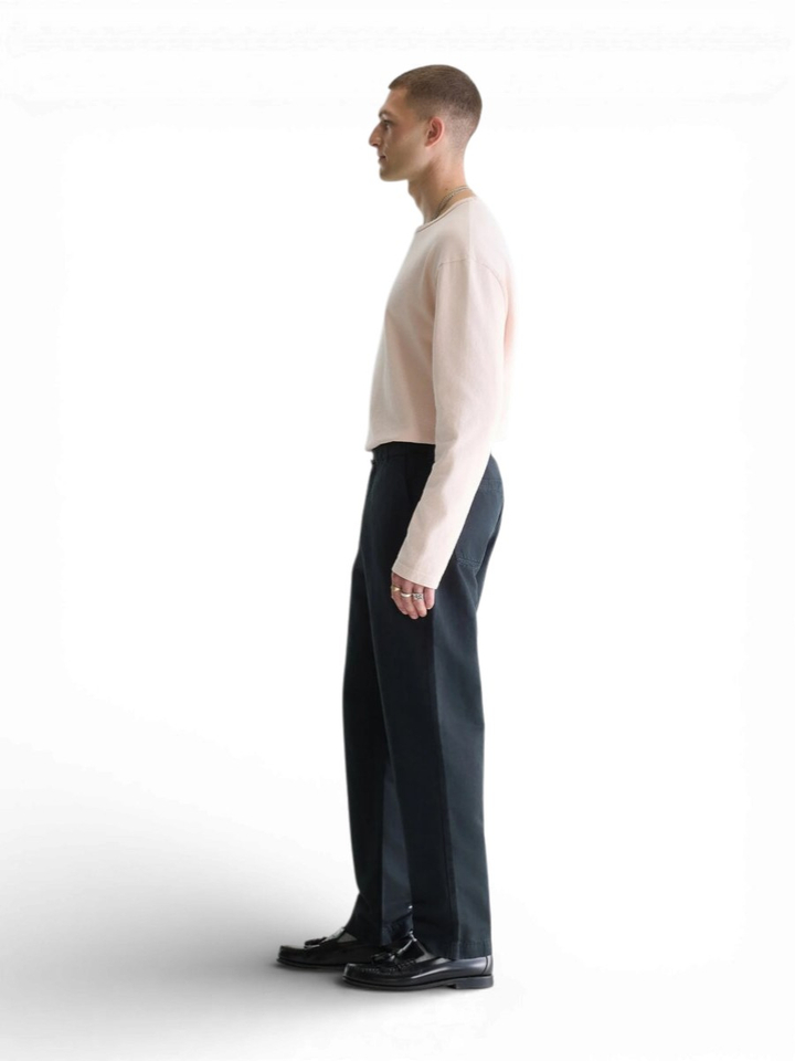Blauwe losvallende broek Paynt Bellerose