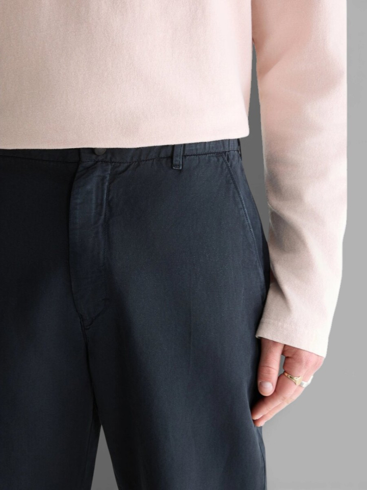 Blauwe losvallende broek Paynt Bellerose