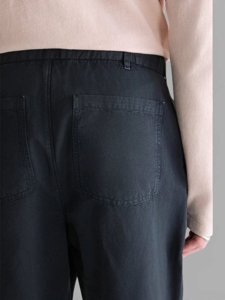 Blauwe losvallende broek Paynt Bellerose