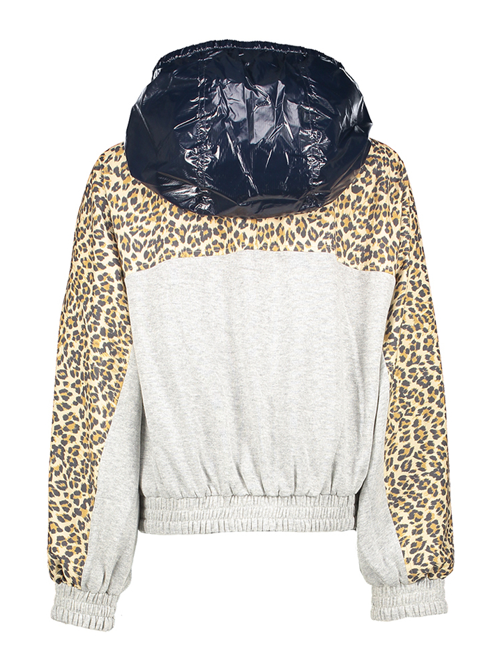 Blauwe glanzende jas Harods Bellerose