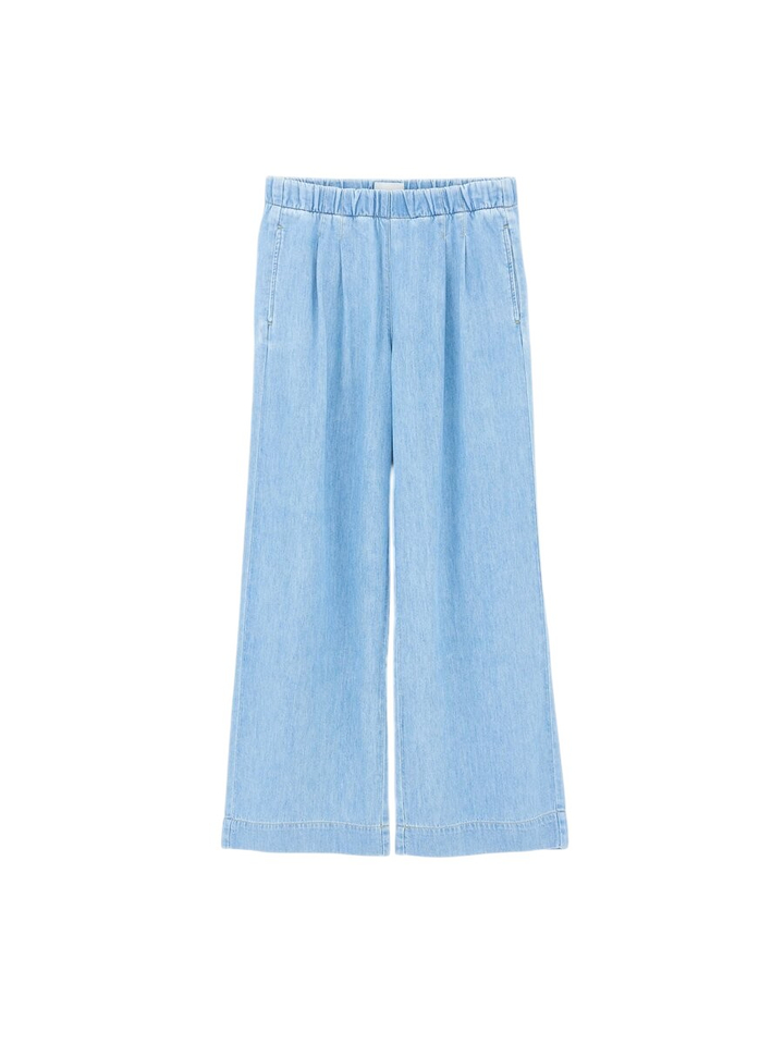 Blauwe broek Karyn Bellerose 