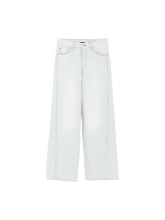 Grey bleach loose fit jeans Wanda Bellerose