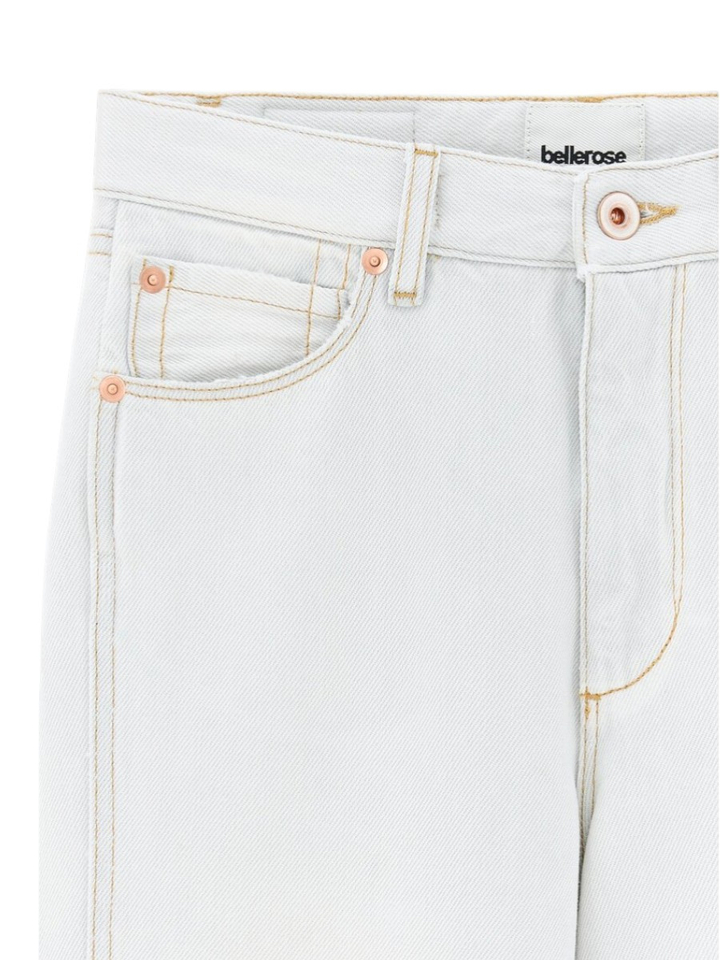 Grey bleach loose fit jeans Wanda Bellerose 