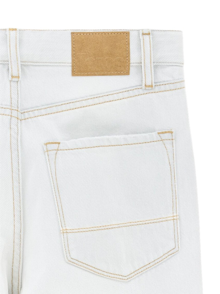 Grey bleach loose fit jeans Wanda Bellerose 