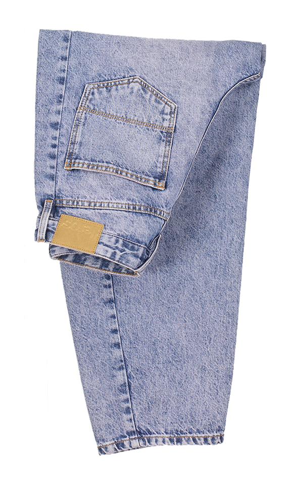Blauwe jeans loose fit Parady Bellerose