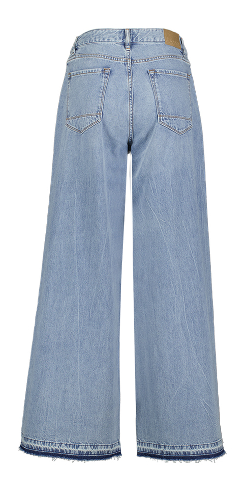 Blauwe jeans loose fit Kae Bellerose 