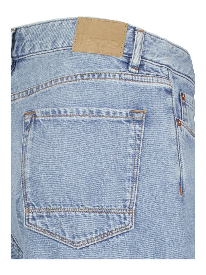 Blauwe jeans loose fit Kae Bellerose 