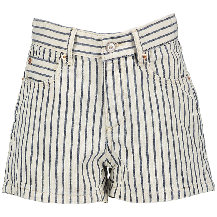 Beige gestreepte short Kyle Bellerose 