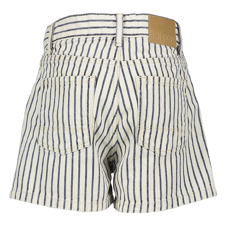 Beige gestreepte short Kyle Bellerose 