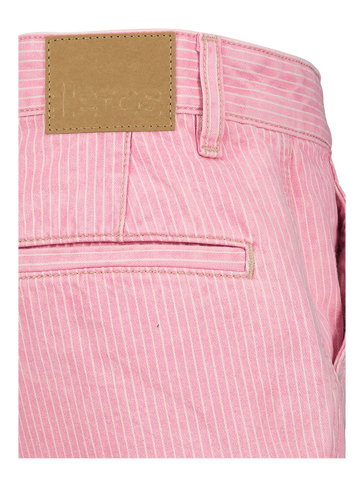 Roze gestreepte short Kristen Bellerose