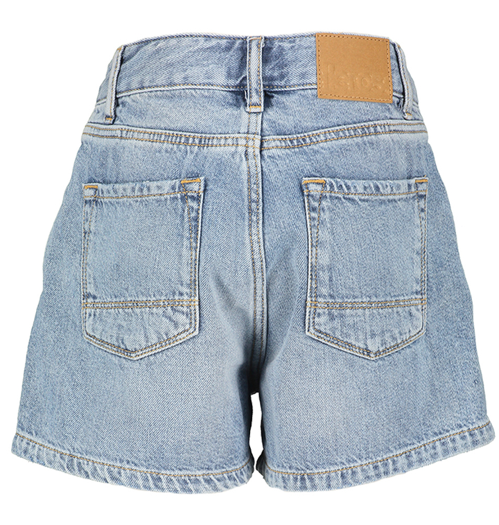 Blauwe jeans short Kyle met ster detail Bellerose