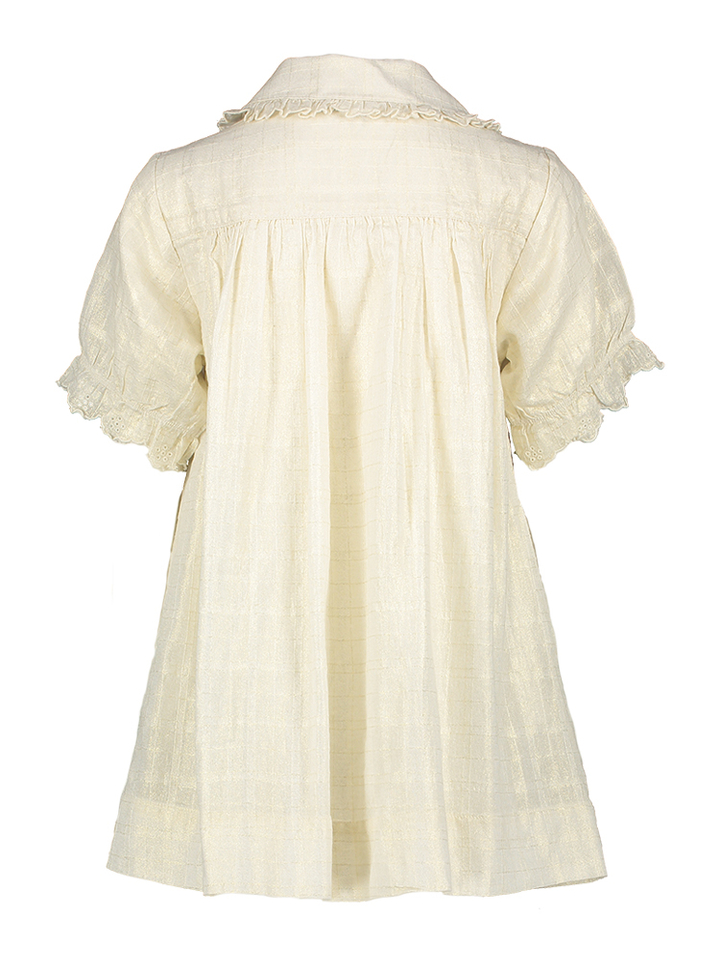 Beige goud glanzend kleed Hippy Bellerose 