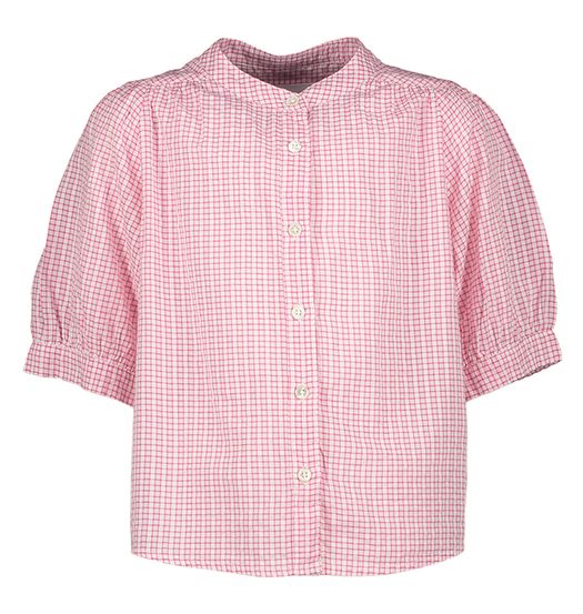 Roze geruite bloes Hopsa Bellerose5