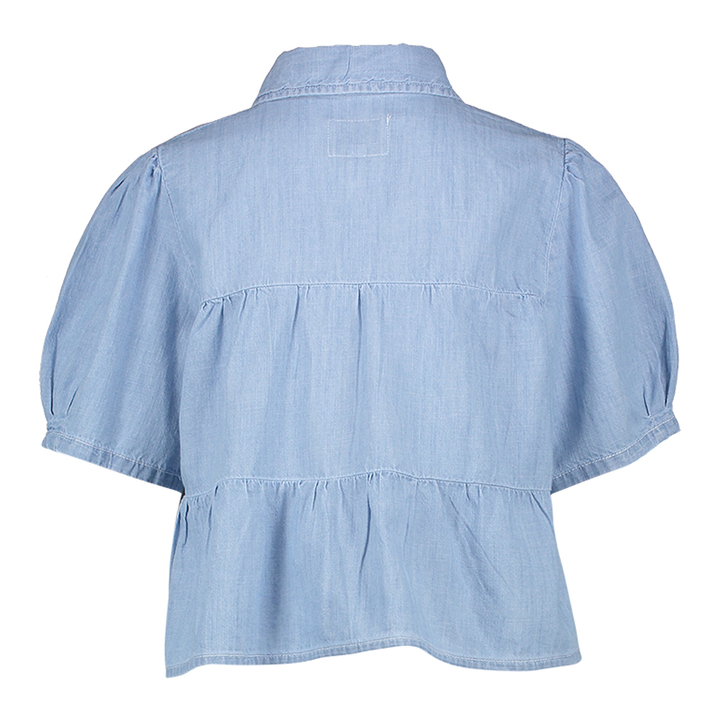 Blauwe jeansbloes Bellerose 