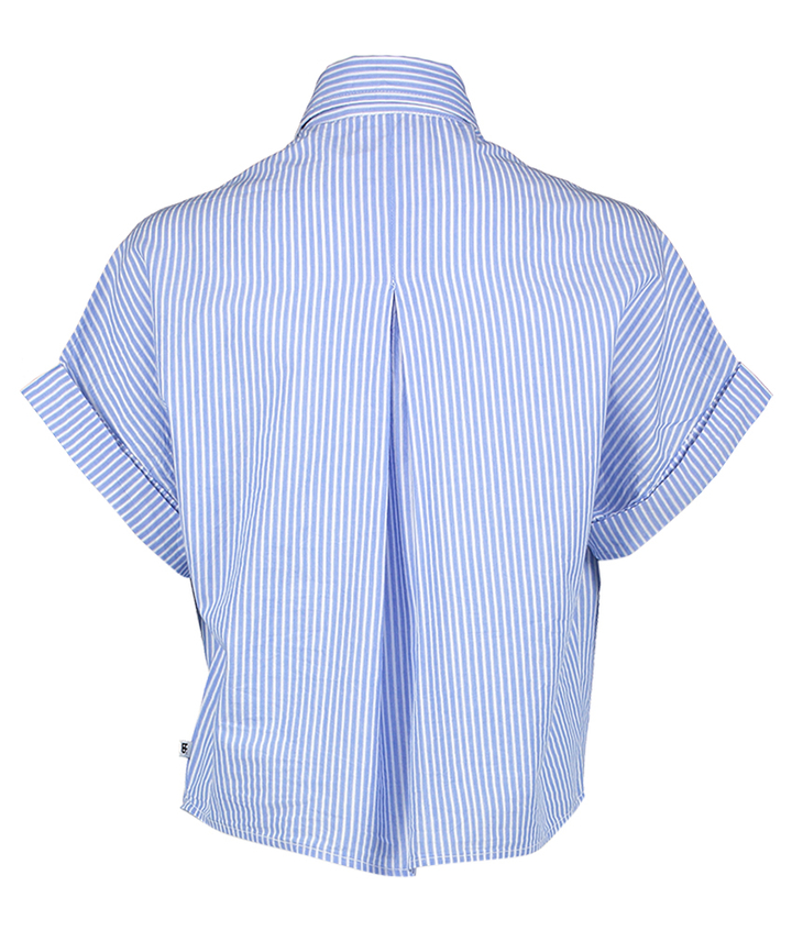 Blauwe gestreepte blous Homez Bellerose