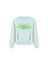 Groene trui met ronde hals Belleroze