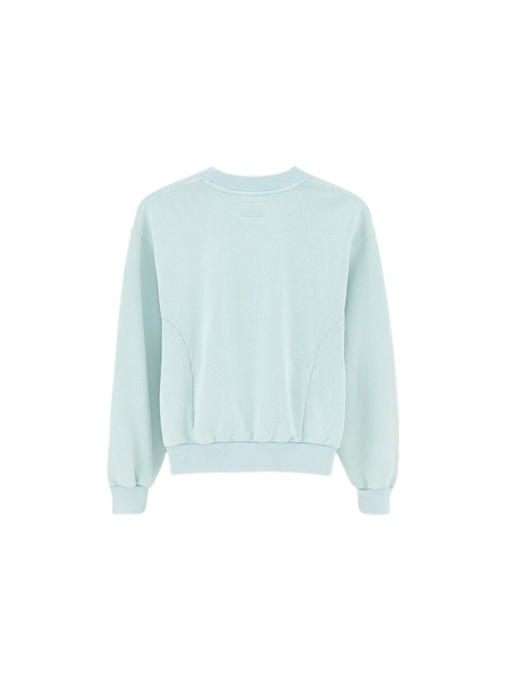 Groene trui met ronde hals Belleroze