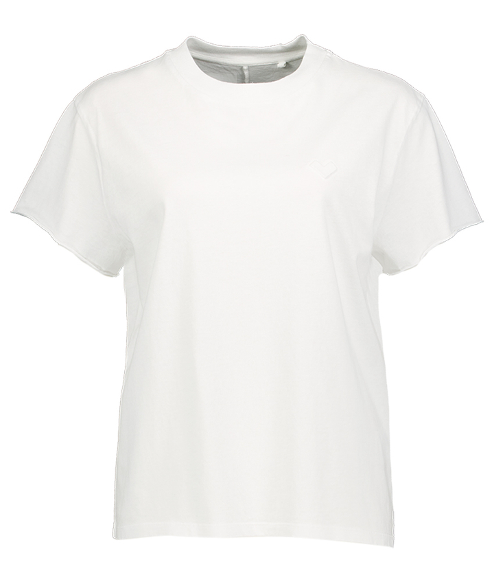 Witte katoenen t-shirt Bellerose